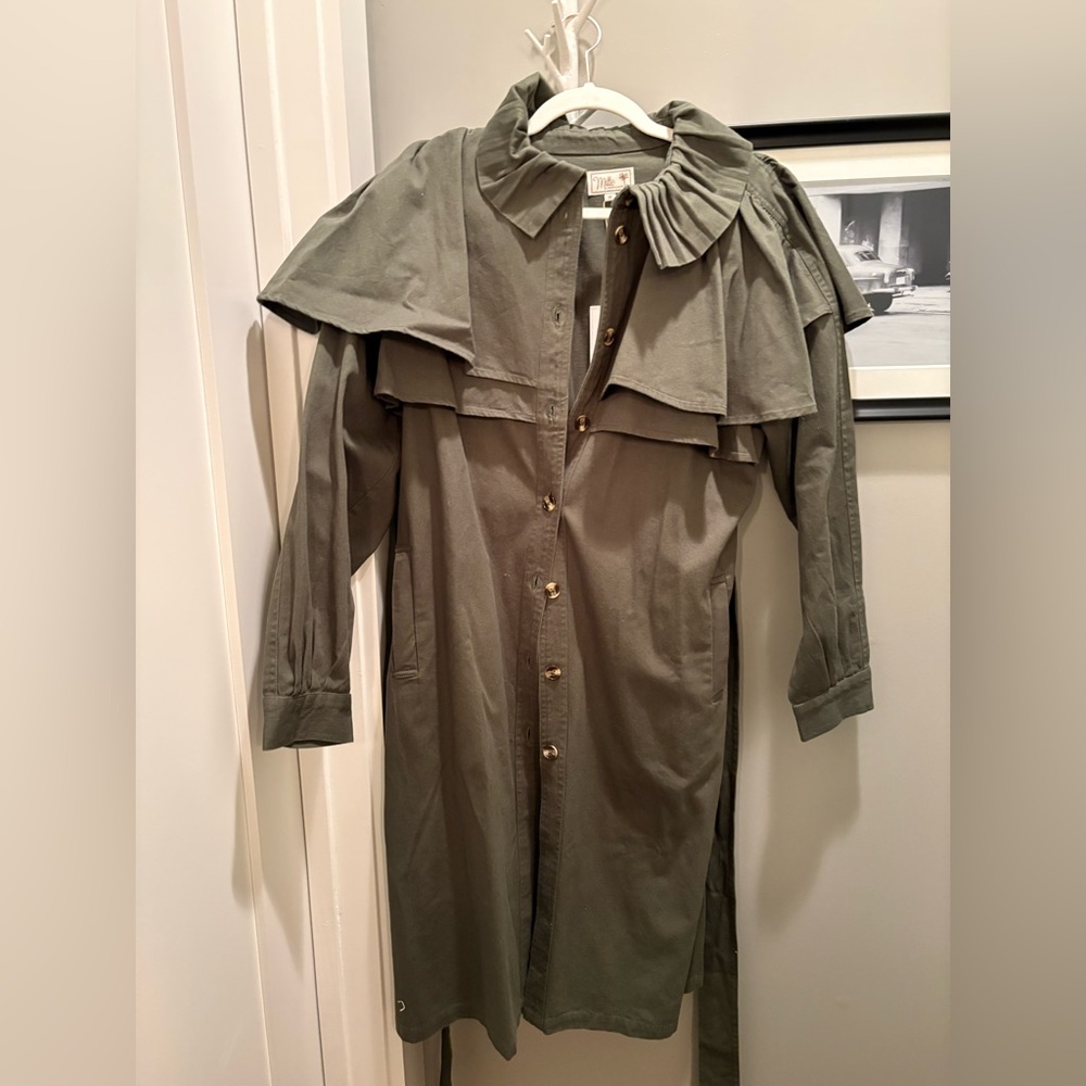 Mille Renata Trench NWT - Picture 3 of 5